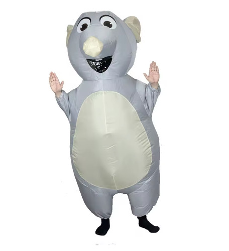 Inflatable funny mouse costume - mouse,