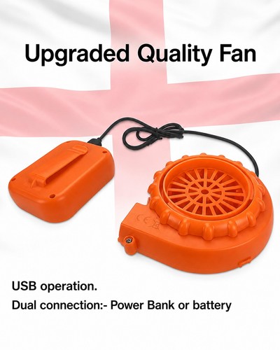 Battery powered costume fan - battery,