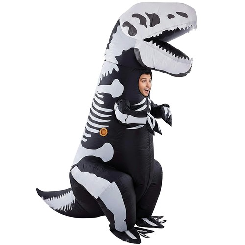 Inflatable rex costume - t-rex, one