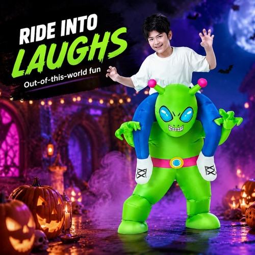 Inflatable alien costume - inflatable,