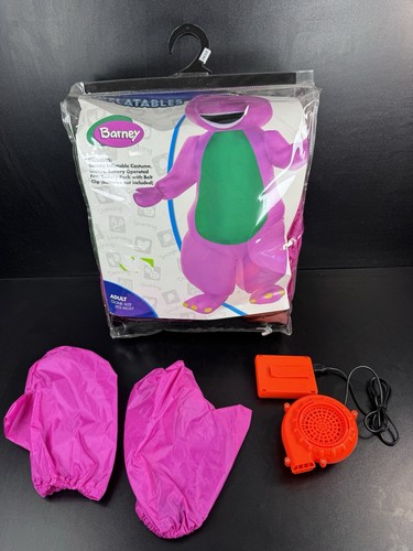 Barney inflatable costume - barney,