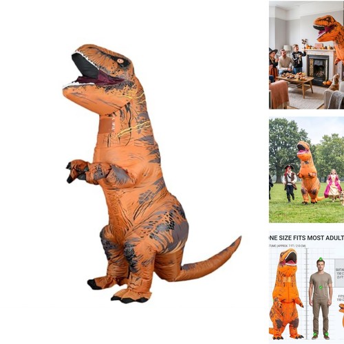 Inflatable dinosaur costume - inflatable,
